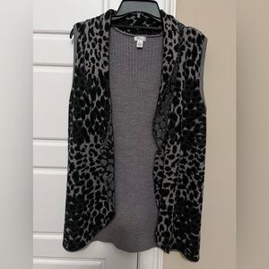 Spense Charcoal Knit Sweater